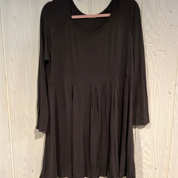 DOUBLJU DRESS/ TUNIC OLIVE SOZE 3XL - Picture 1 of 8